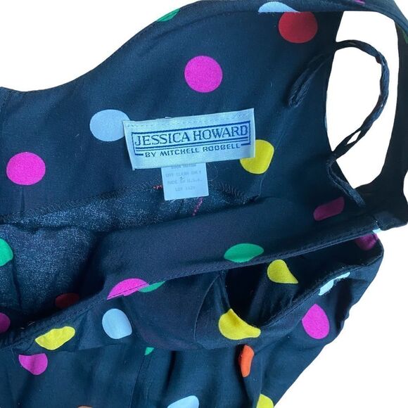 Jessica Howard Polka Dot Dress Size 12 - Picture 3 of 4